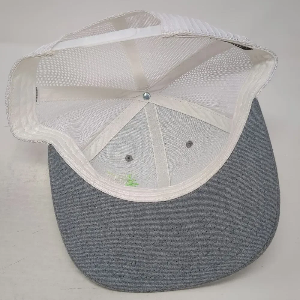Richardson Trucker Hat Gray One Size Purpose Driven Chiropractic Logo Snapback